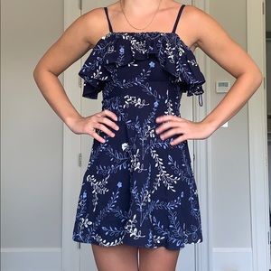 Floral mini dress